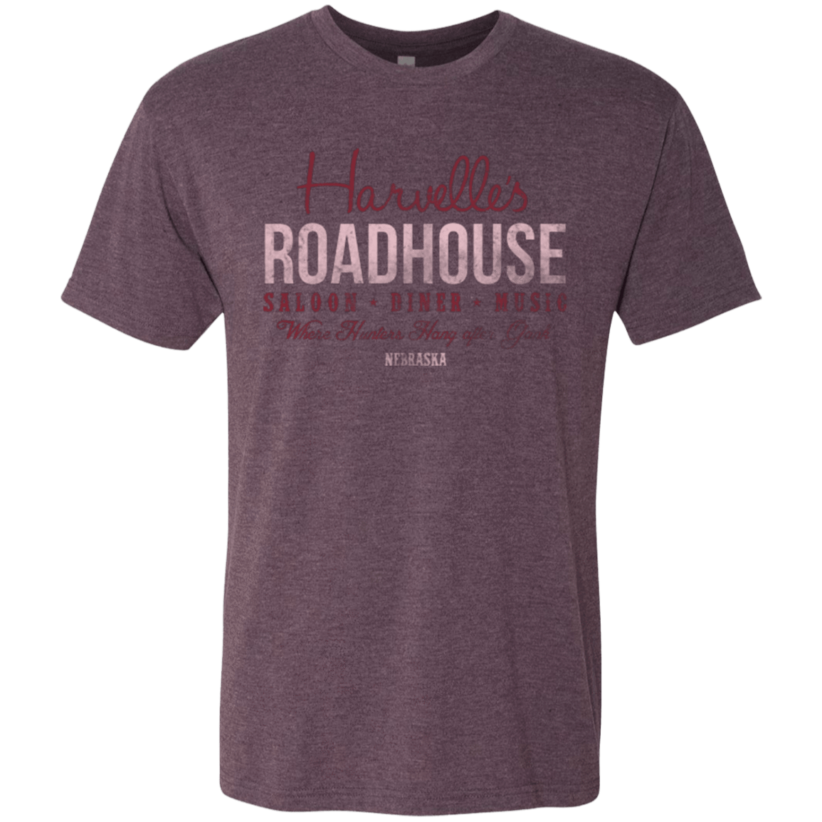 T-Shirts Vintage Purple / Small Harvelle's Roadhouse Men's Triblend T-Shirt
