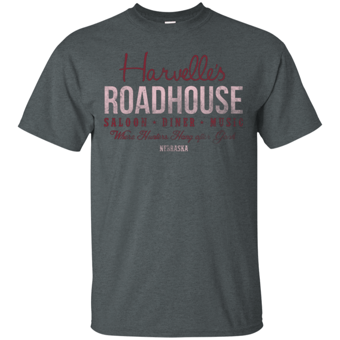 T-Shirts Dark Heather / Small Harvelle's Roadhouse T-Shirt