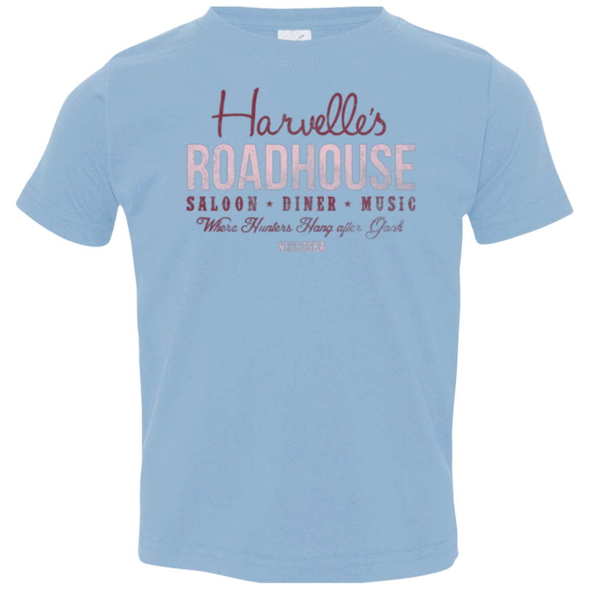 T-Shirts Light Blue / 2T Harvelle's Roadhouse Toddler Premium T-Shirt