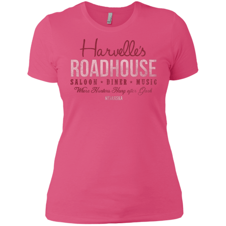 T-Shirts Hot Pink / X-Small Harvelle's Roadhouse Women's Premium T-Shirt