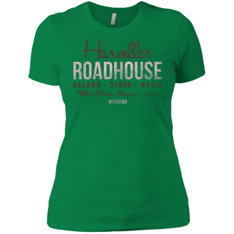 T-Shirts Kelly Green / X-Small Harvelle's Roadhouse Women's Premium T-Shirt