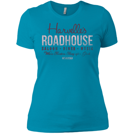 T-Shirts Turquoise / X-Small Harvelle's Roadhouse Women's Premium T-Shirt