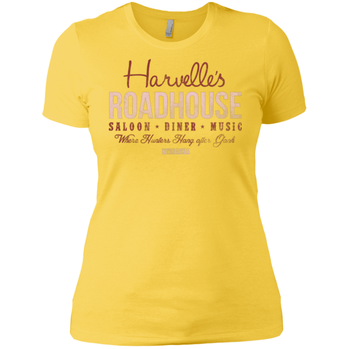T-Shirts Vibrant Yellow / X-Small Harvelle's Roadhouse Women's Premium T-Shirt