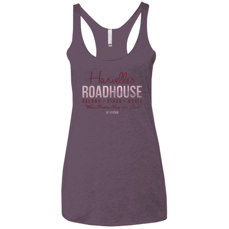 T-Shirts Vintage Purple / X-Small Harvelle's Roadhouse Women's Triblend Racerback Tank