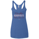 T-Shirts Vintage Royal / X-Small Harvelle's Roadhouse Women's Triblend Racerback Tank