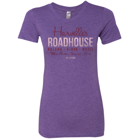 T-Shirts Purple Rush / Small Harvelle's Roadhouse Women's Triblend T-Shirt