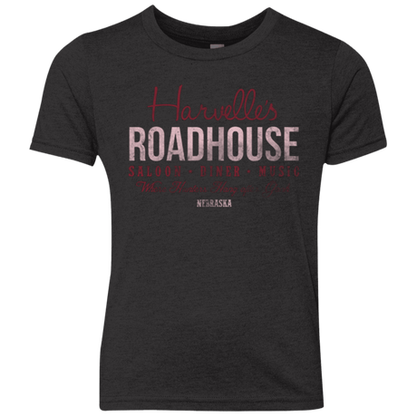 T-Shirts Vintage Black / YXS Harvelle's Roadhouse Youth Triblend T-Shirt