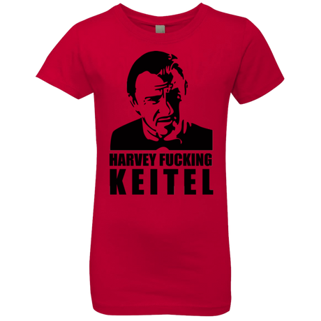 T-Shirts Red / YXS Harvey fucking Keitel Girls Premium T-Shirt