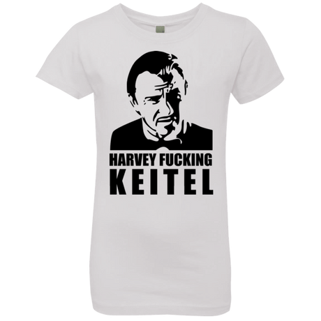 T-Shirts White / YXS Harvey fucking Keitel Girls Premium T-Shirt