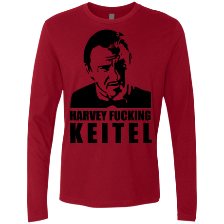T-Shirts Cardinal / Small Harvey fucking Keitel Men's Premium Long Sleeve