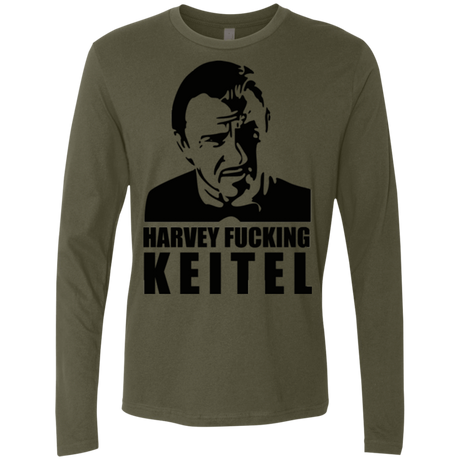 T-Shirts Military Green / Small Harvey fucking Keitel Men's Premium Long Sleeve