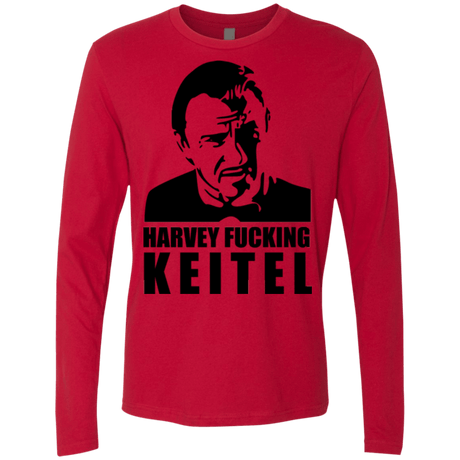 T-Shirts Red / Small Harvey fucking Keitel Men's Premium Long Sleeve