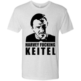 T-Shirts Heather White / Small Harvey fucking Keitel Men's Triblend T-Shirt