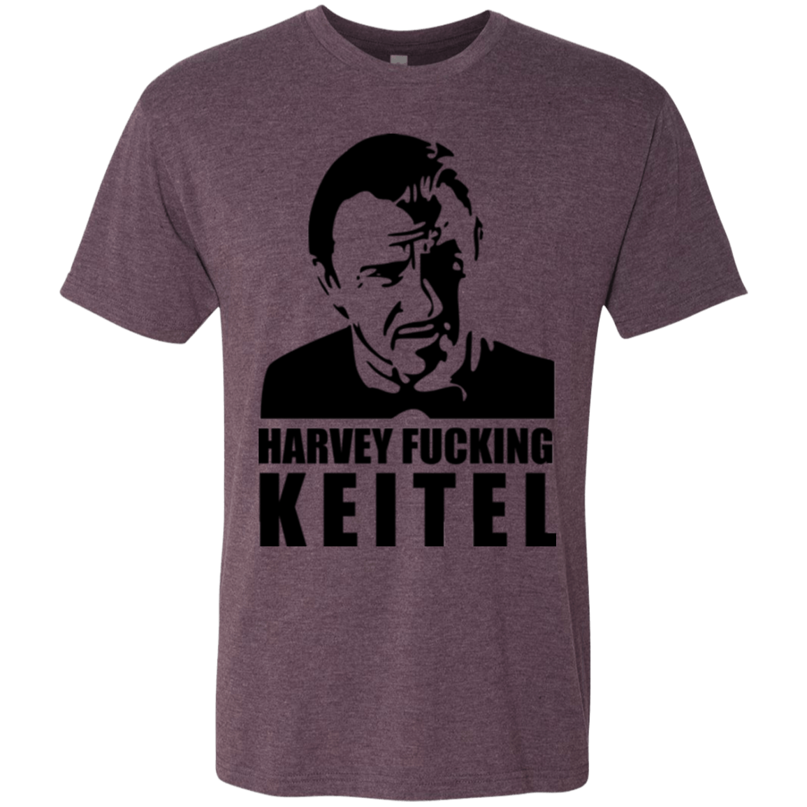 T-Shirts Vintage Purple / Small Harvey fucking Keitel Men's Triblend T-Shirt
