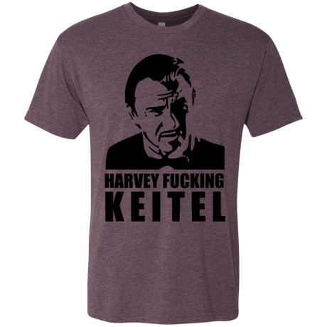 T-Shirts Vintage Purple / Small Harvey fucking Keitel Men's Triblend T-Shirt