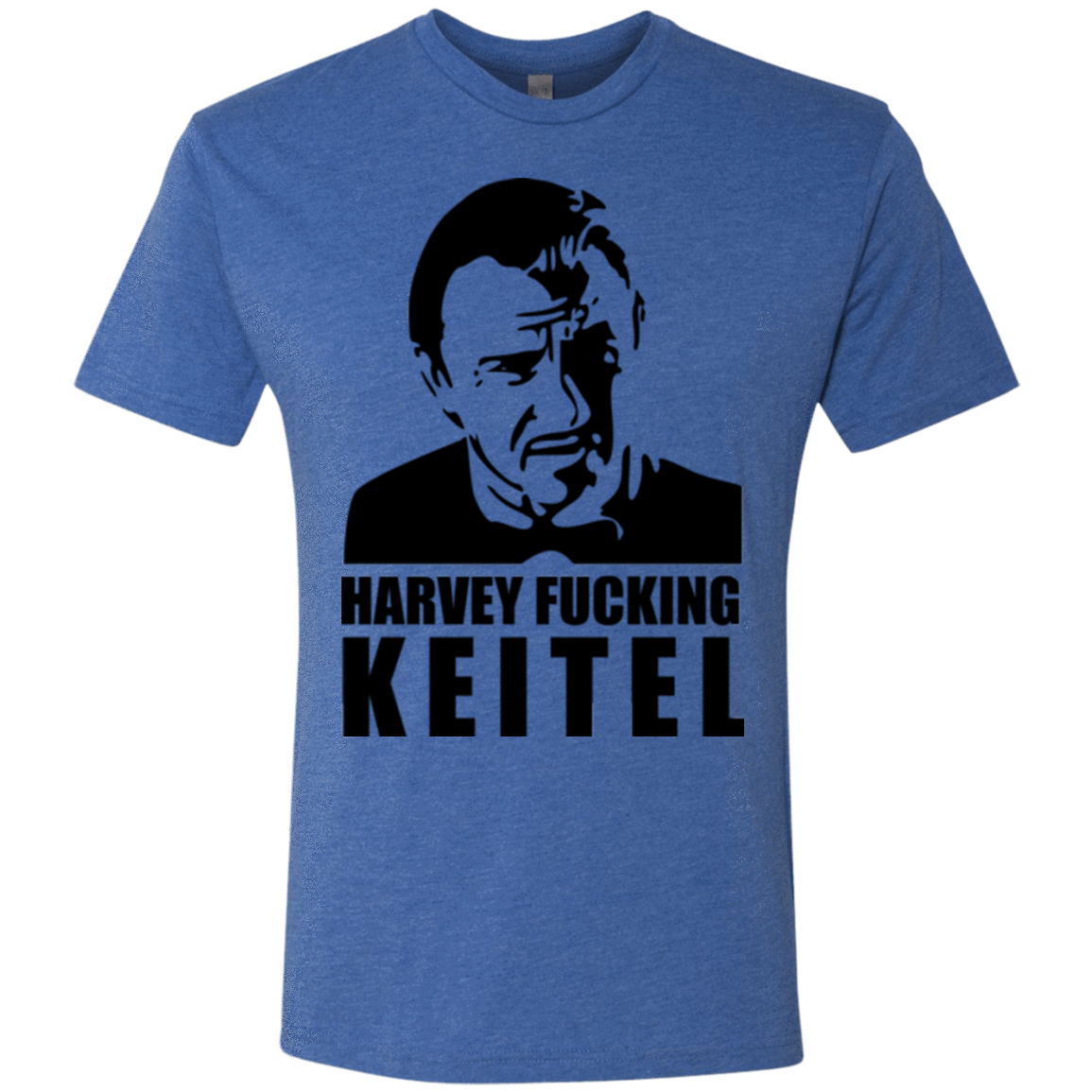 T-Shirts Vintage Royal / Small Harvey fucking Keitel Men's Triblend T-Shirt