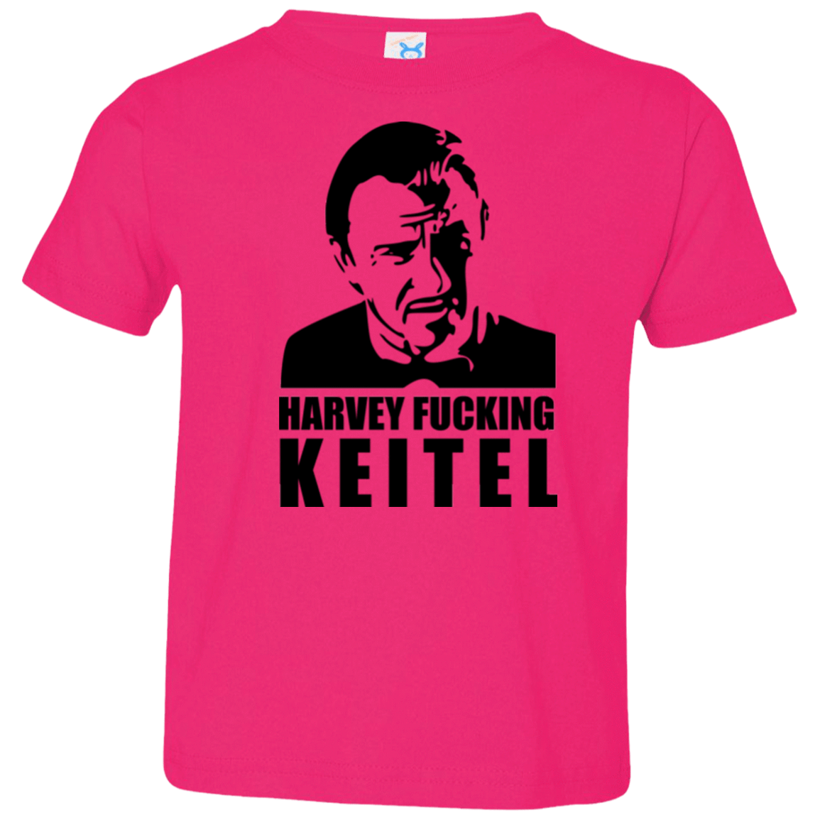 T-Shirts Hot Pink / 2T Harvey fucking Keitel Toddler Premium T-Shirt