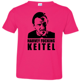 T-Shirts Hot Pink / 2T Harvey fucking Keitel Toddler Premium T-Shirt