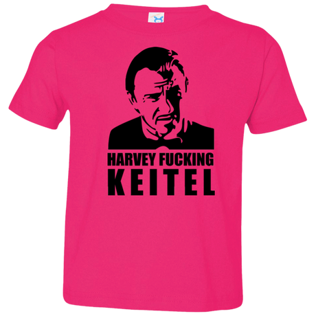 T-Shirts Hot Pink / 2T Harvey fucking Keitel Toddler Premium T-Shirt