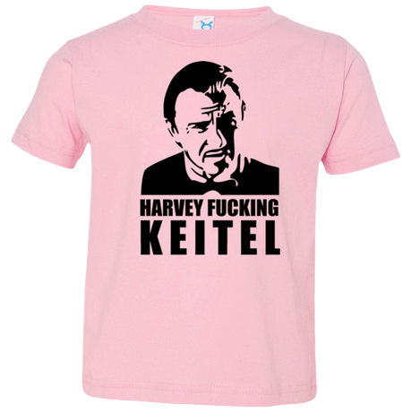 T-Shirts Pink / 2T Harvey fucking Keitel Toddler Premium T-Shirt