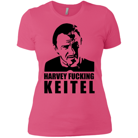 T-Shirts Hot Pink / X-Small Harvey fucking Keitel Women's Premium T-Shirt