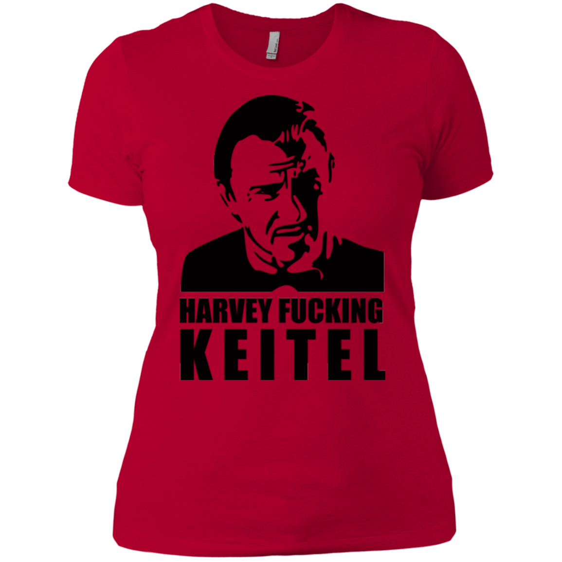 T-Shirts Red / X-Small Harvey fucking Keitel Women's Premium T-Shirt