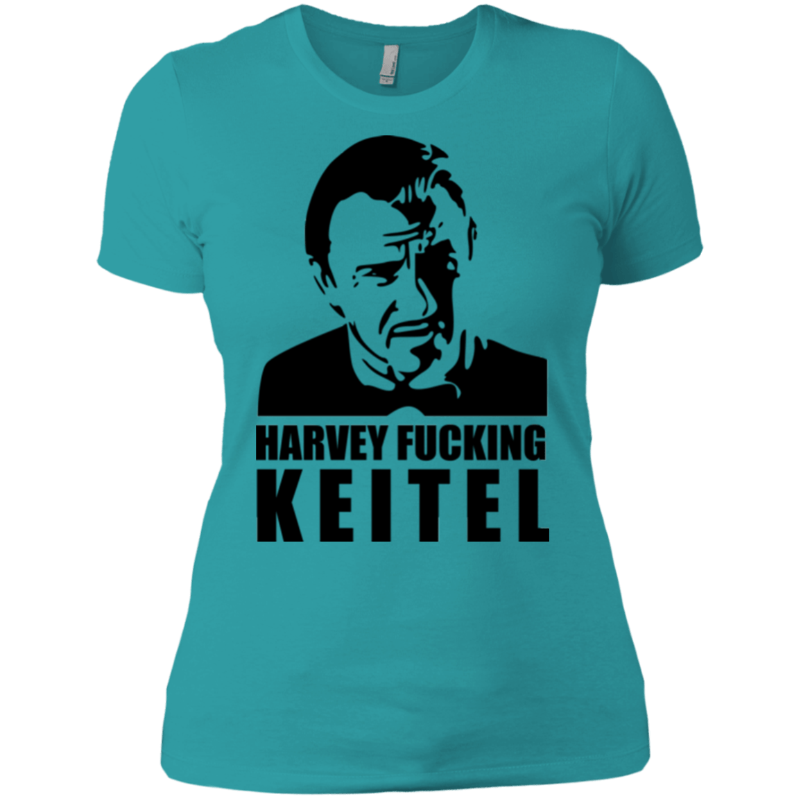 T-Shirts Tahiti Blue / X-Small Harvey fucking Keitel Women's Premium T-Shirt