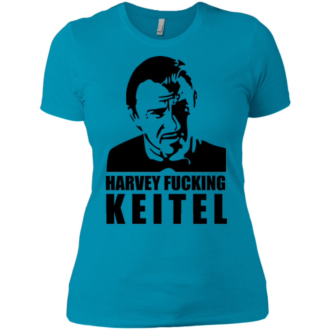 T-Shirts Turquoise / X-Small Harvey fucking Keitel Women's Premium T-Shirt