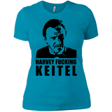 T-Shirts Turquoise / X-Small Harvey fucking Keitel Women's Premium T-Shirt