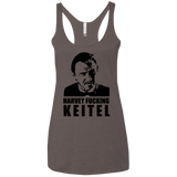 T-Shirts Macchiato / X-Small Harvey fucking Keitel Women's Triblend Racerback Tank