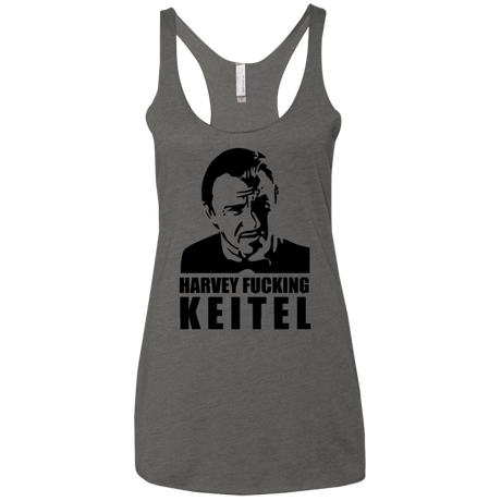 T-Shirts Premium Heather / X-Small Harvey fucking Keitel Women's Triblend Racerback Tank