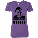 T-Shirts Purple Rush / Small Harvey fucking Keitel Women's Triblend T-Shirt
