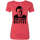 T-Shirts Vintage Red / Small Harvey fucking Keitel Women's Triblend T-Shirt