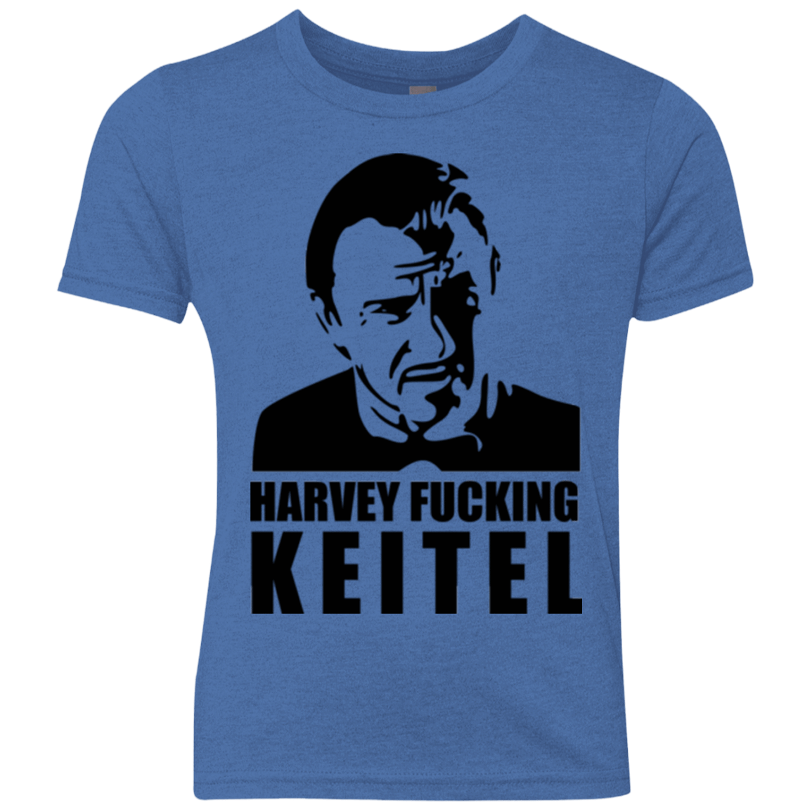 T-Shirts Vintage Royal / YXS Harvey fucking Keitel Youth Triblend T-Shirt