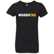 T-Shirts Black / YXS Hashtag Girls Premium T-Shirt