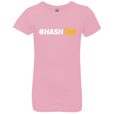 T-Shirts Light Pink / YXS Hashtag Girls Premium T-Shirt