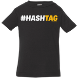 T-Shirts Black / 6 Months Hashtag Infant Premium T-Shirt