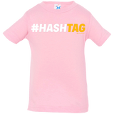 T-Shirts Pink / 6 Months Hashtag Infant Premium T-Shirt