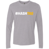 T-Shirts Heather Grey / Small Hashtag Men's Premium Long Sleeve