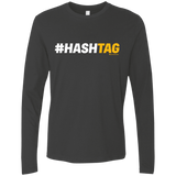 T-Shirts Heavy Metal / Small Hashtag Men's Premium Long Sleeve