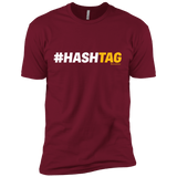 T-Shirts Cardinal / X-Small Hashtag Men's Premium T-Shirt