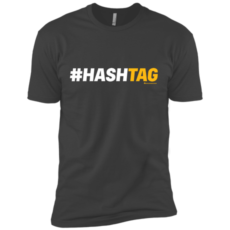 T-Shirts Heavy Metal / X-Small Hashtag Men's Premium T-Shirt