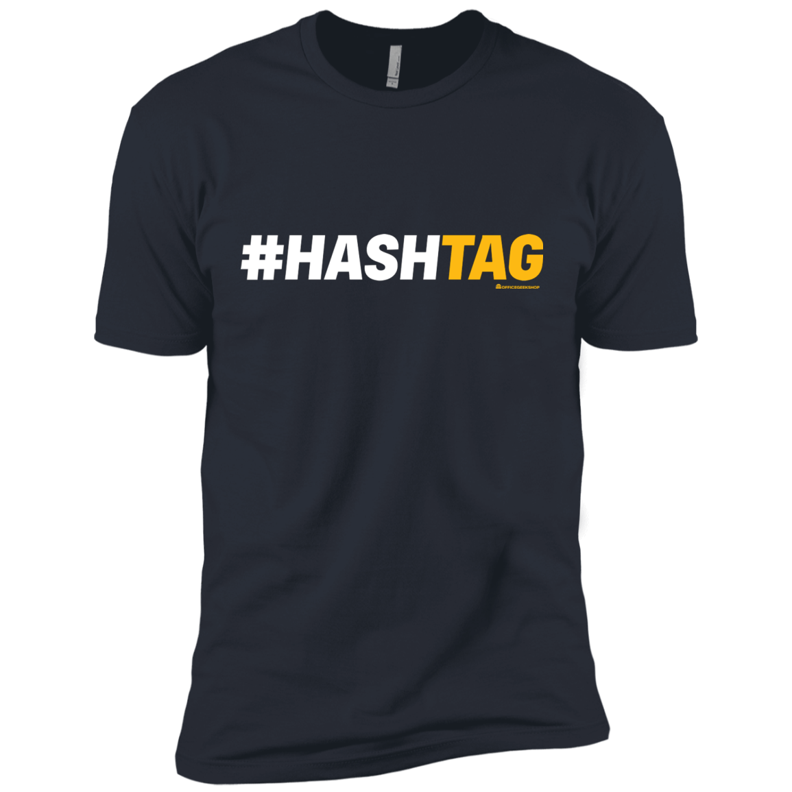 T-Shirts Indigo / X-Small Hashtag Men's Premium T-Shirt