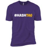 T-Shirts Purple Rush/ / X-Small Hashtag Men's Premium T-Shirt