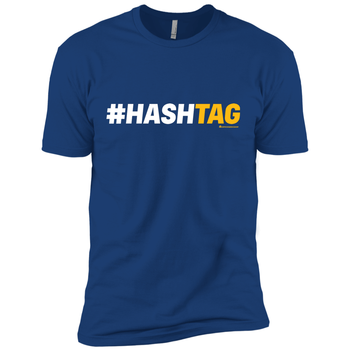 T-Shirts Royal / X-Small Hashtag Men's Premium T-Shirt