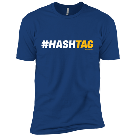 T-Shirts Royal / X-Small Hashtag Men's Premium T-Shirt