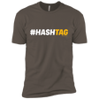 T-Shirts Warm Grey / X-Small Hashtag Men's Premium T-Shirt