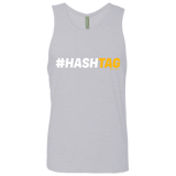 T-Shirts Heather Grey / Small Hashtag Men's Premium Tank Top