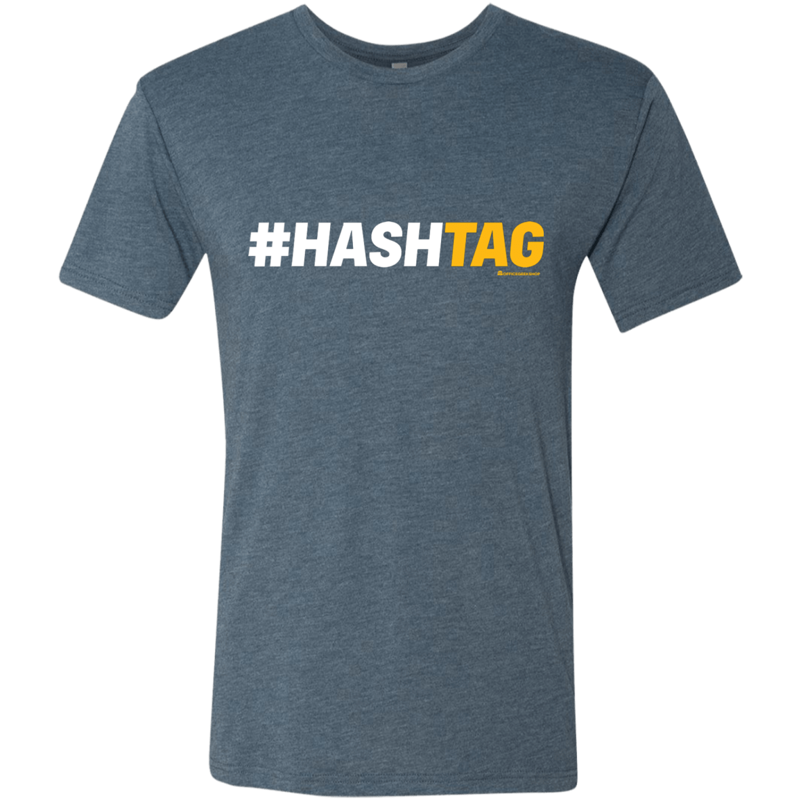 T-Shirts Indigo / Small Hashtag Men's Triblend T-Shirt