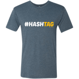 T-Shirts Indigo / Small Hashtag Men's Triblend T-Shirt